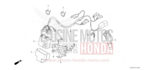 FAISCEAU DES FILS CRF150RBD de 2013